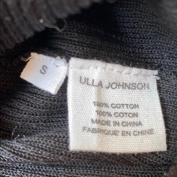 Ulla Johnson Maritza black ruffle sweater - Picture 6 of 9